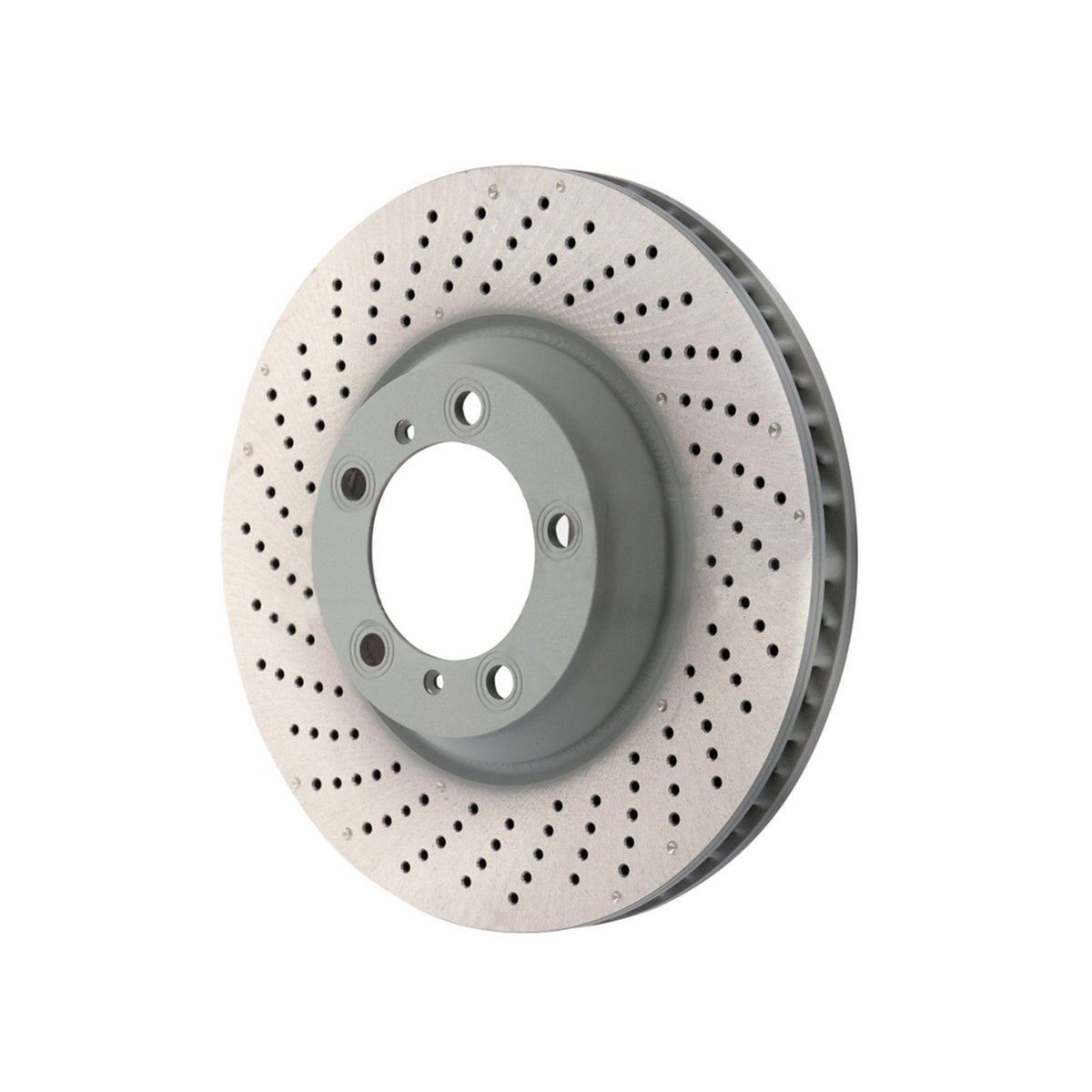 Bremsscheibe, vorne, gebohrt-gerillt, Monoblock, 350 x 34 mm. Porsche 997 TURBO