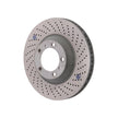 Bremsscheibe, vorne, gebohrt-genutet, Monoblock, 350x34mm. Porsche 997 I422