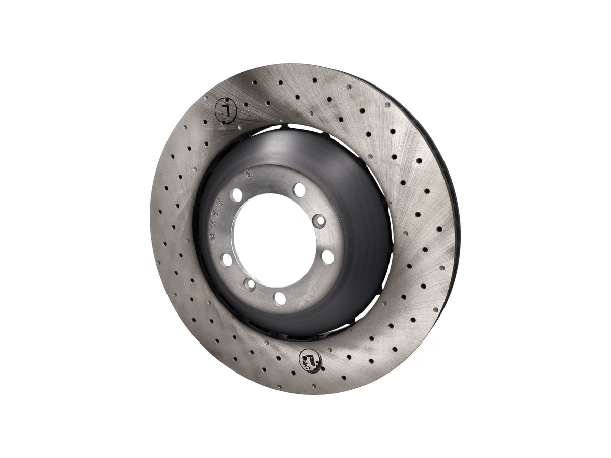 Front brake disc. Porsche 997 GT3 from 2010 (OE no. 99735140991 and 99735141091)