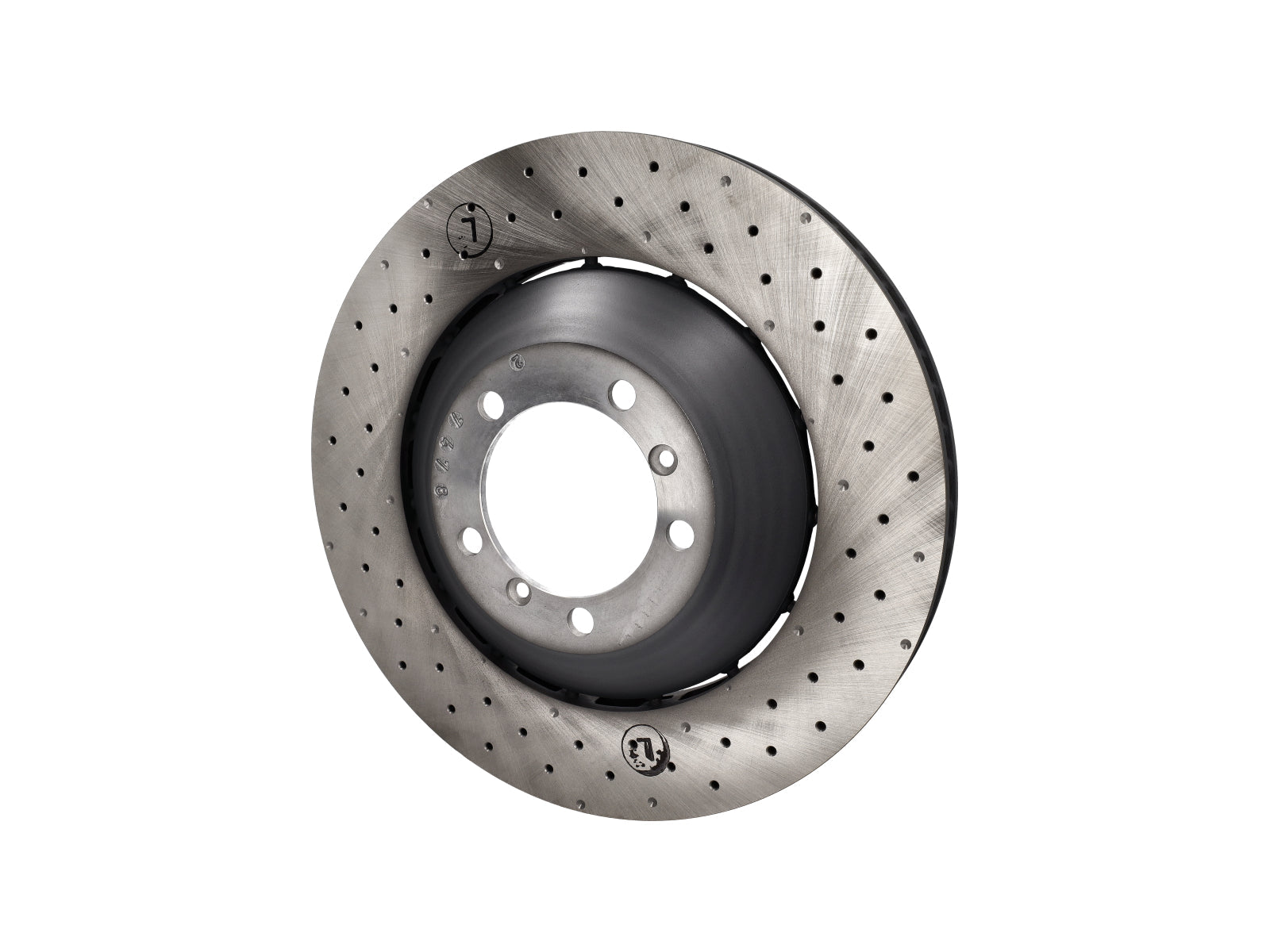 Front brake disc. Porsche 997 GT3 from 2010 (OE no. 99735140991 and 99735141091)
