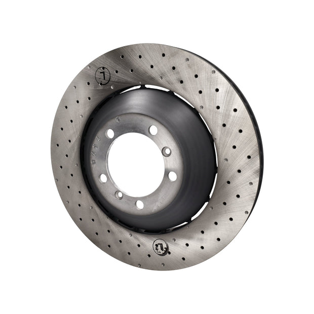 Front brake disc. Porsche 997 GT3 from 2010 (OE no. 99735140991 and 99735141091)