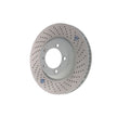 Bremsscheibe vorn, gelocht, Monoblock, 350x34mm. Porsche 996 GT3 / 997 GT3