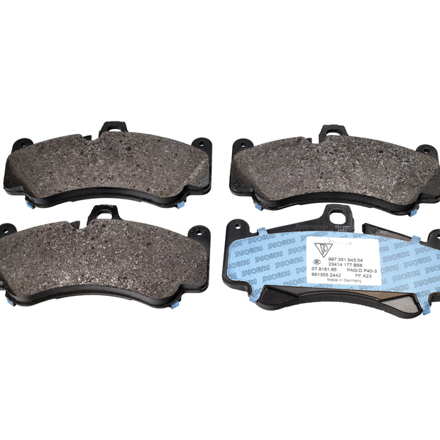 Bremsbeläge vorne für Keramikbremse (PCCB), Porsche 996 / 997 / Boxster / Cayman 987, Ansicht 2