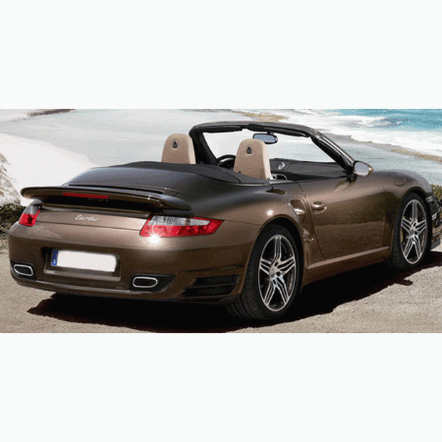 Rear bumper. Porsche 997 Turbo (OE part no. 99750541116 / 99750541117)