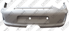 Rear Bumper GT3 MKII. Porsche 997 2010>> - Genuine Porsche Part