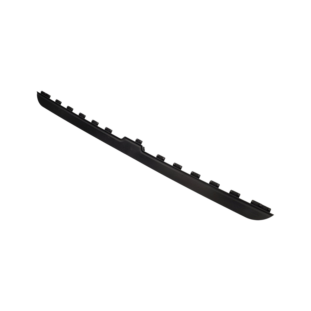 Front bumper spoiler, satin black. Porsche 997.1 Carrera MKI 2005-08
