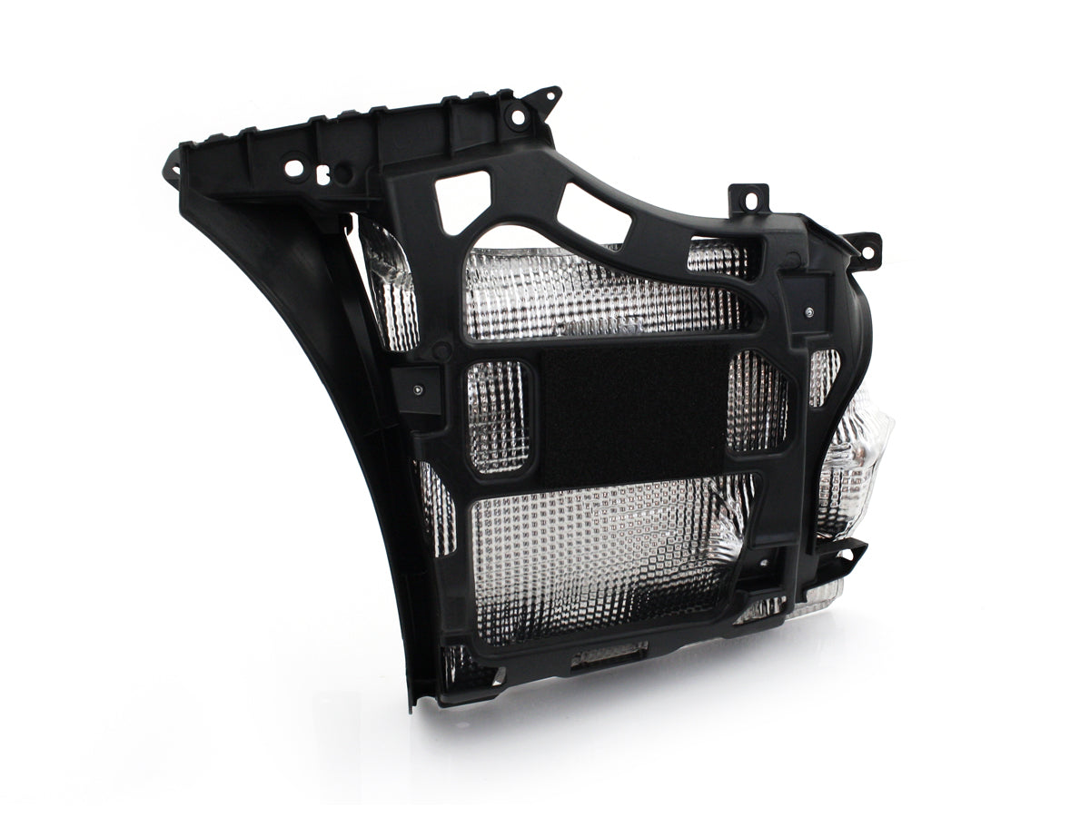 Rear bumper side support with heat shield. Porsche 997.2 C2 - Porsche Genuine Part