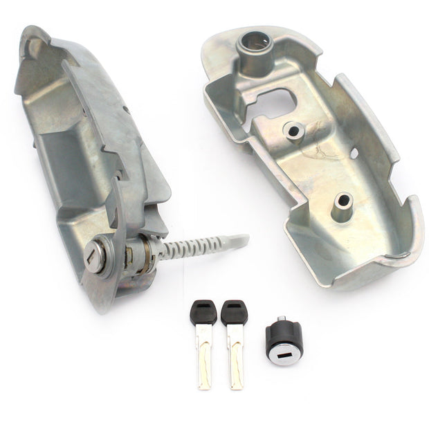 Door lock cylinder with keys, RHD vehicles. Porsche 997.2 / 987.2 Boxster / 987C.2 Cayman - Porsche Genuine Part