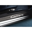 Carbon side skirt trims with logo. Porsche 997 MKI / 997 MKII - Porsche Original Part