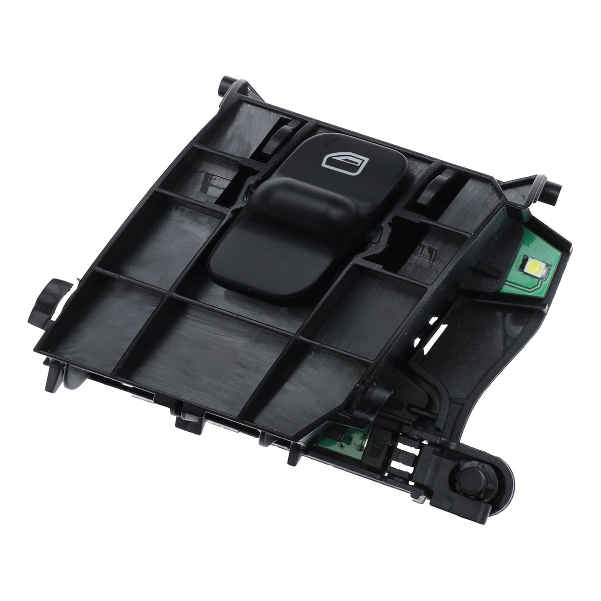 Fensterheberschalter, Beifahrerseite. Porsche 997 / 987 Boxster / 987C Cayman ab 2006, Linkslenker - OEM / Erstausrüsterqualität