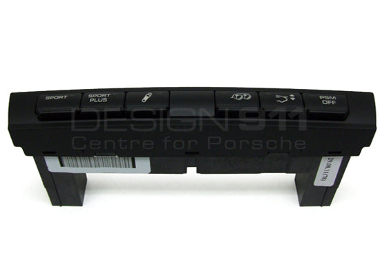 SCHALTERKONSOLE für Abgasschalldämpfer "schaltbares" System - Porsche Originalteil