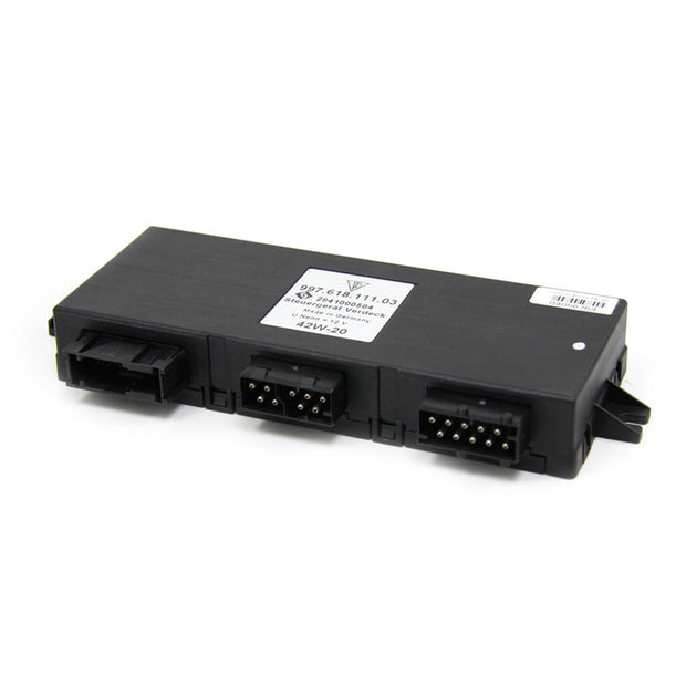 Convertible top control unit. Porsche 997