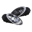 Headlights with two halogen projectors in 992 style, Porsche 997.1 and 997.2, LHD
