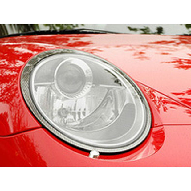 Scheinwerfer serienmäßig. Porsche 997 LHD-Autos