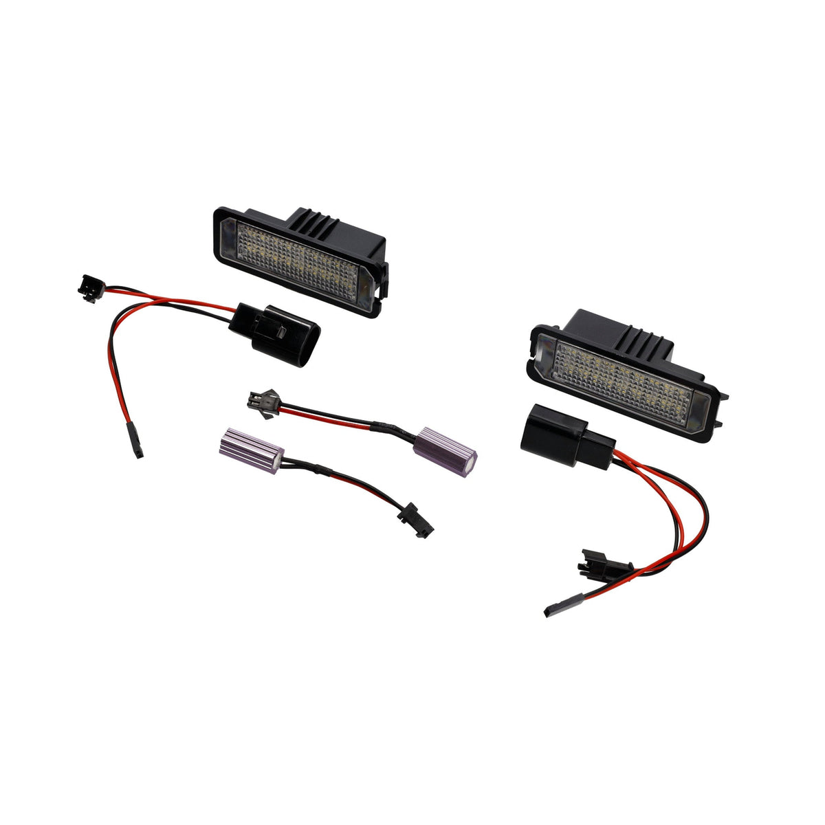 License Plate Illumination with LEDs – Porsche Boxster/Cayman