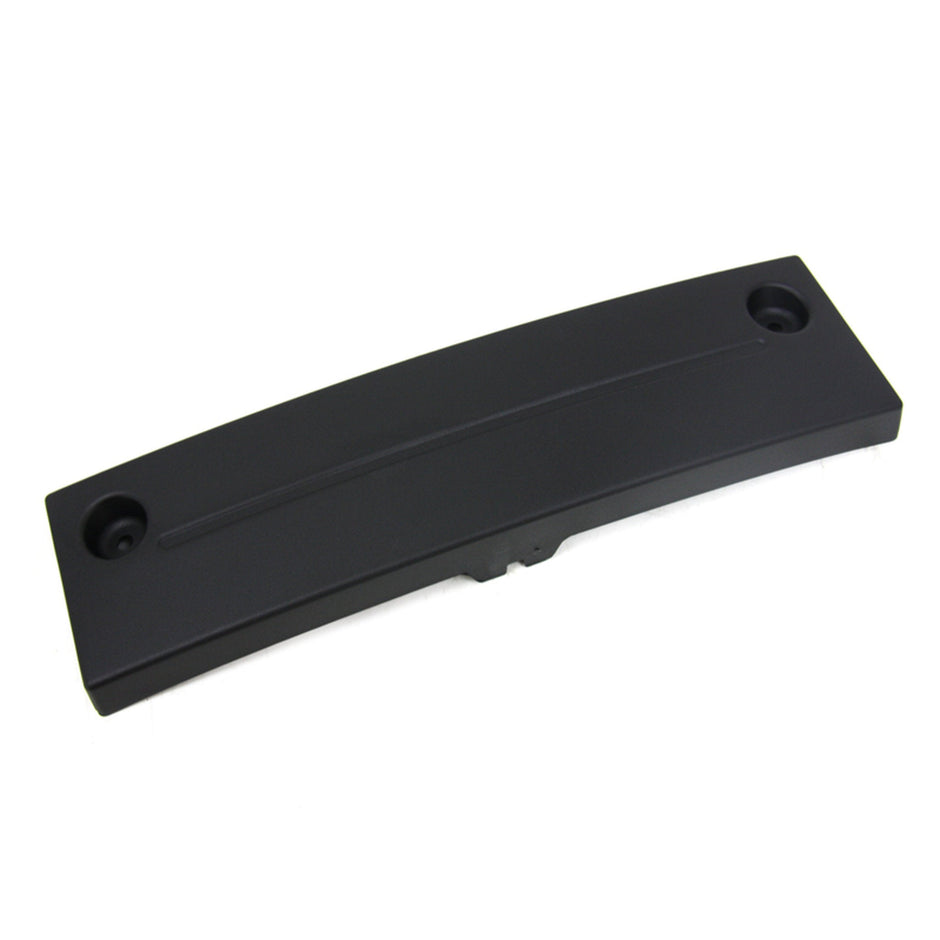 License Plate Holder, Black. Porsche 997 Turbo - Porsche Genuine Part