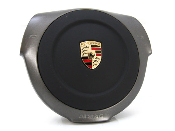 Airbageinheit Sportlenkrad, in Leder. Porsche 987 Boxster / 987 Cayman / 997.2 - Porsche Originalteil
