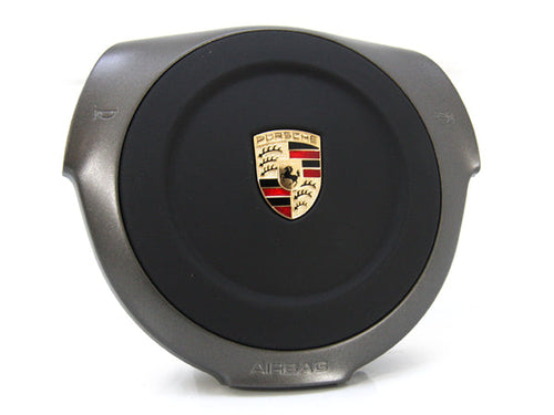 Airbageinheit Sportlenkrad, in Leder. Porsche 987 Boxster / 987 Cayman / 997.2 - Porsche Originalteil