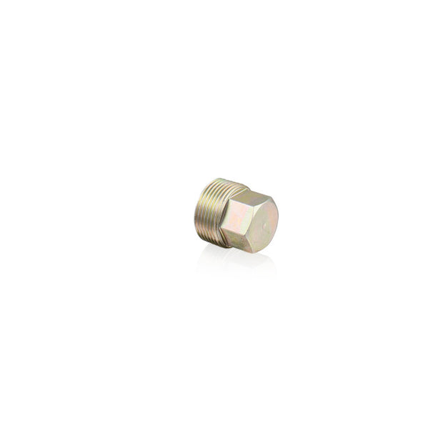 Sechskant-Verschlussschraube mit Magnet – gelb eloxiert – Porsche 911 65-77 / 914 (Original)