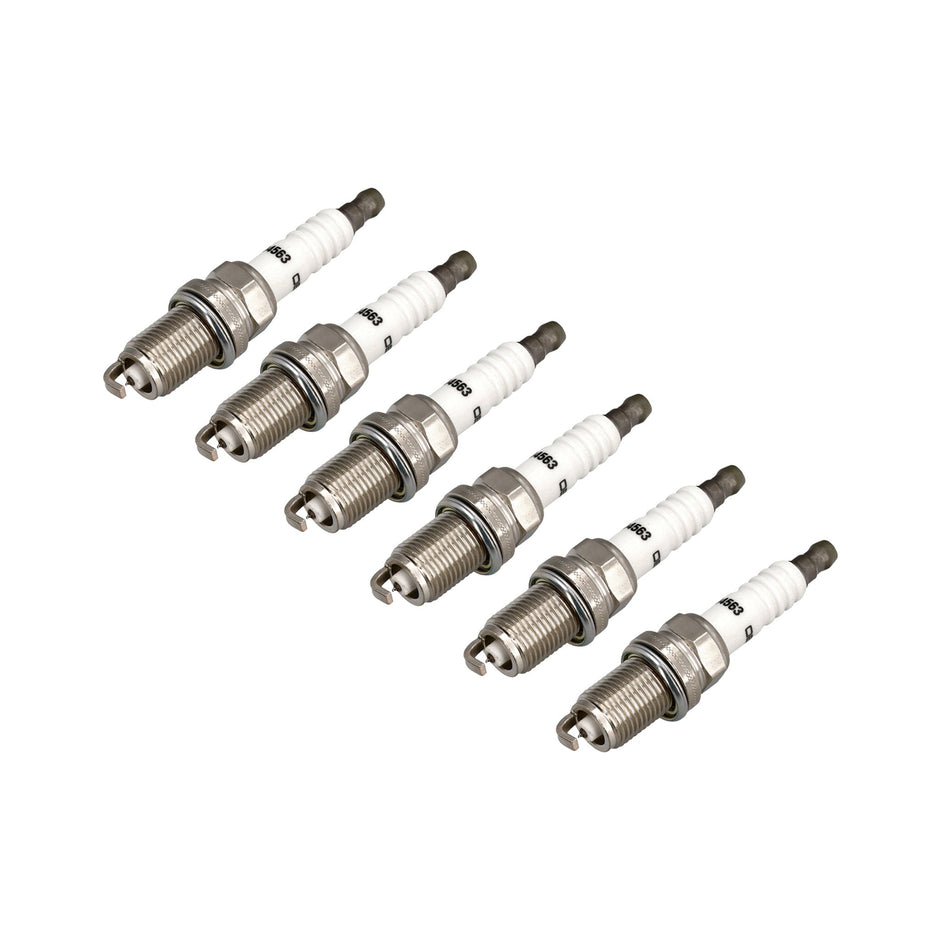 Spark Plugs (6-pack), Double Iridium. Porsche 997 Turbo and GT2 - OEM / Original Equipment Quality