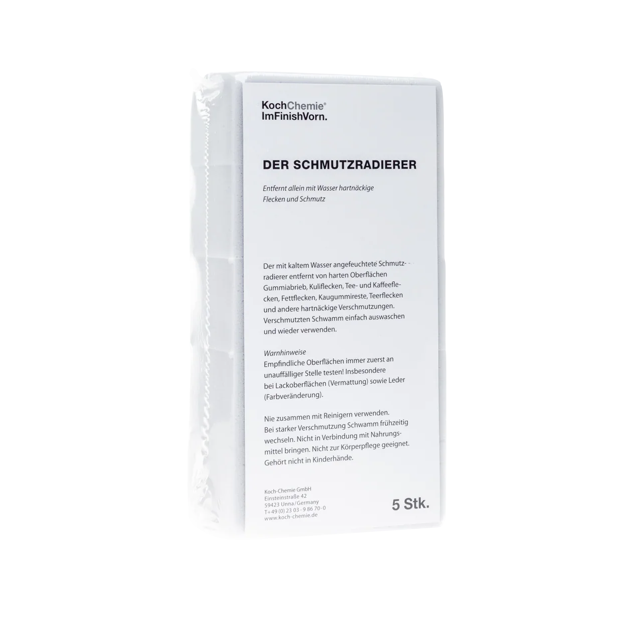 Koch Chemie Schmutzradierer 5er Set