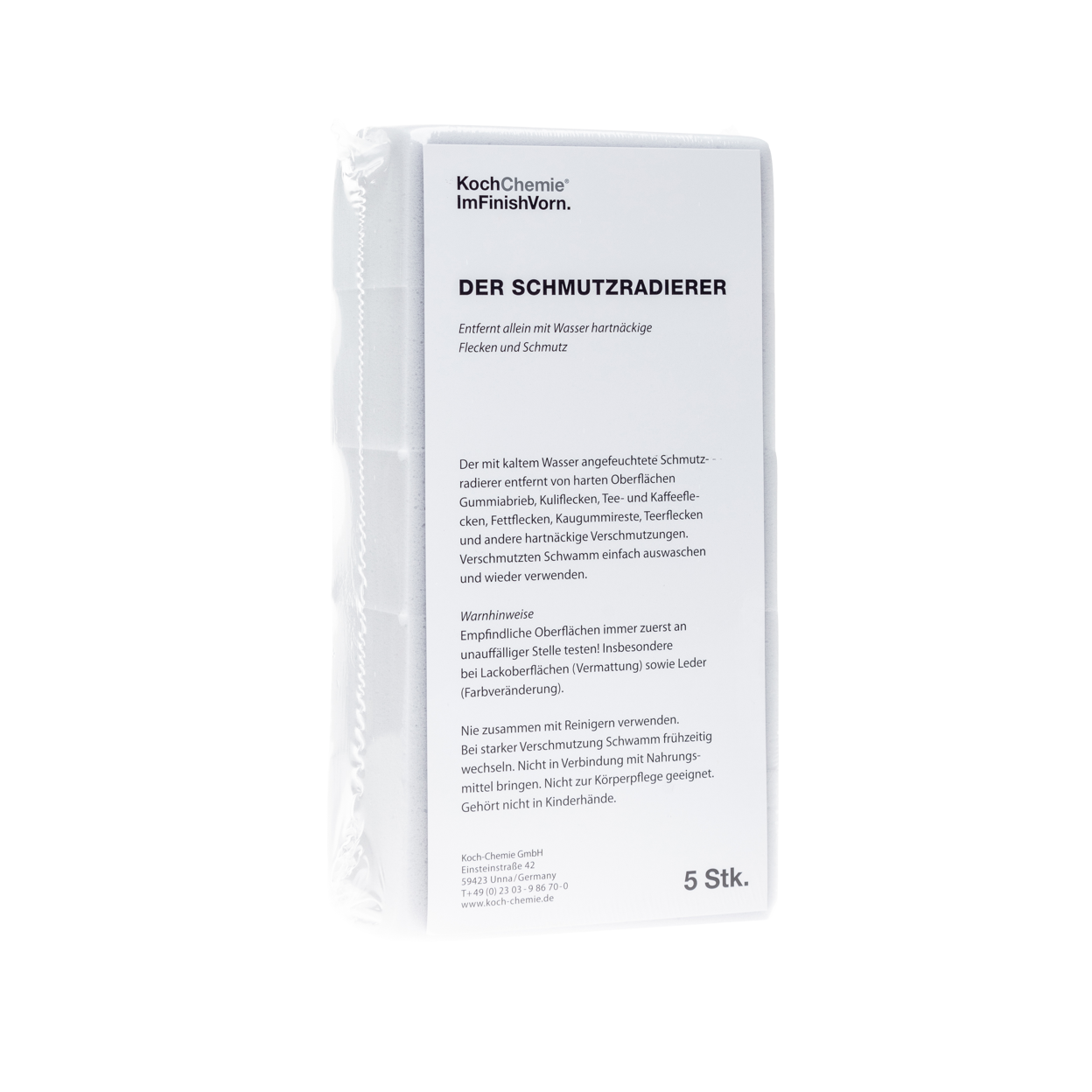 Koch Chemie Schmutzradierer 5er Pack