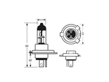 H4-Halogenlampen Xenon220, 220 % heller (Paar) | Porsche 911 / 924 / 928 / 944 / 959 / 964 / 968 | Ring – Bild 3