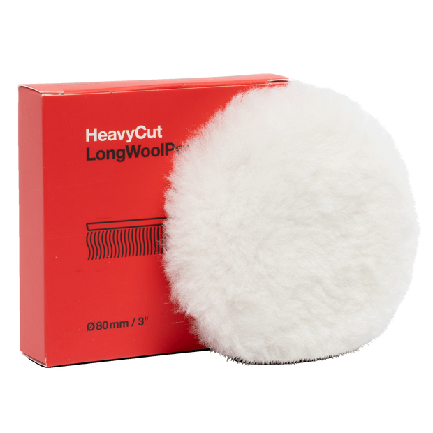 Koch Chemie Heavy Cut Lammfellpad lang – Ø 80 mm
