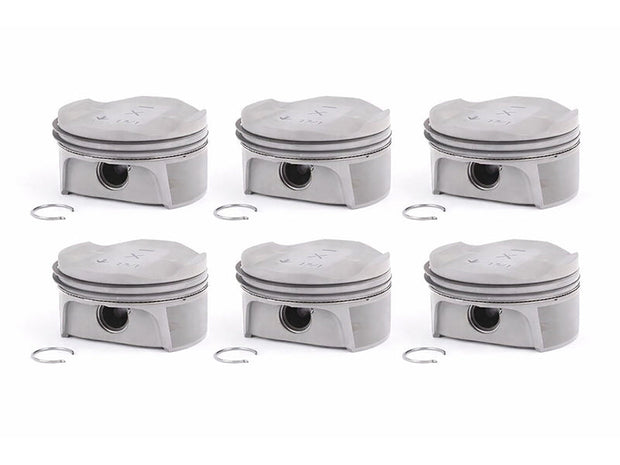 Engine pistons SET OF 6. Porsche 997.2 3.8L / 991.1 3.8L / 981 Boxster Spyder / 981C Cayman GT4 - MAHLE MA1.01 / MA1.03
