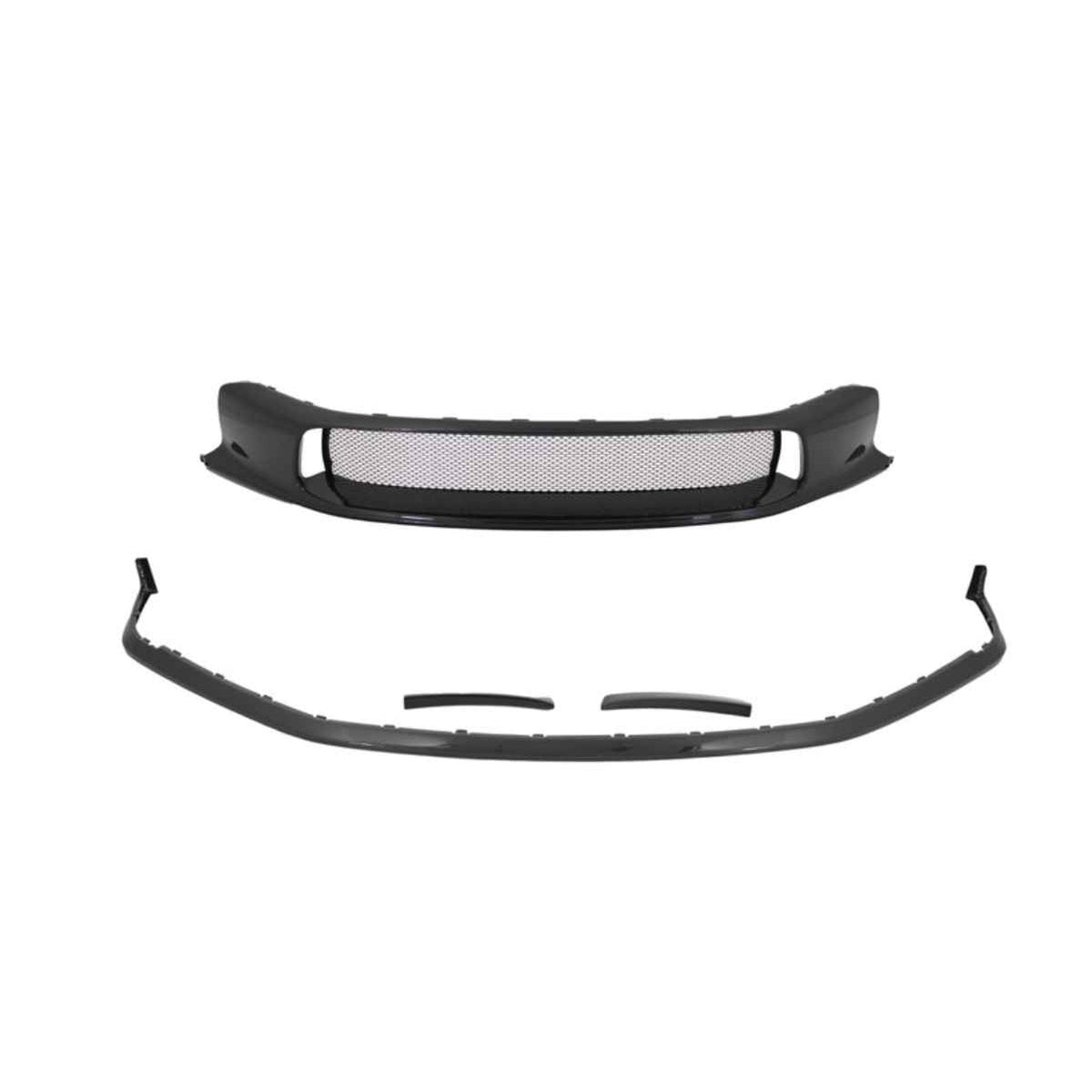Carbon Fiber Front Bumper Lower Spoiler and Air Intake Trim Set Porsche 992