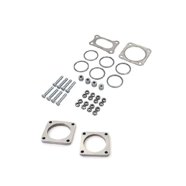 Catalytic Converter Repair Flanges & Mounting Kit | Porsche 964