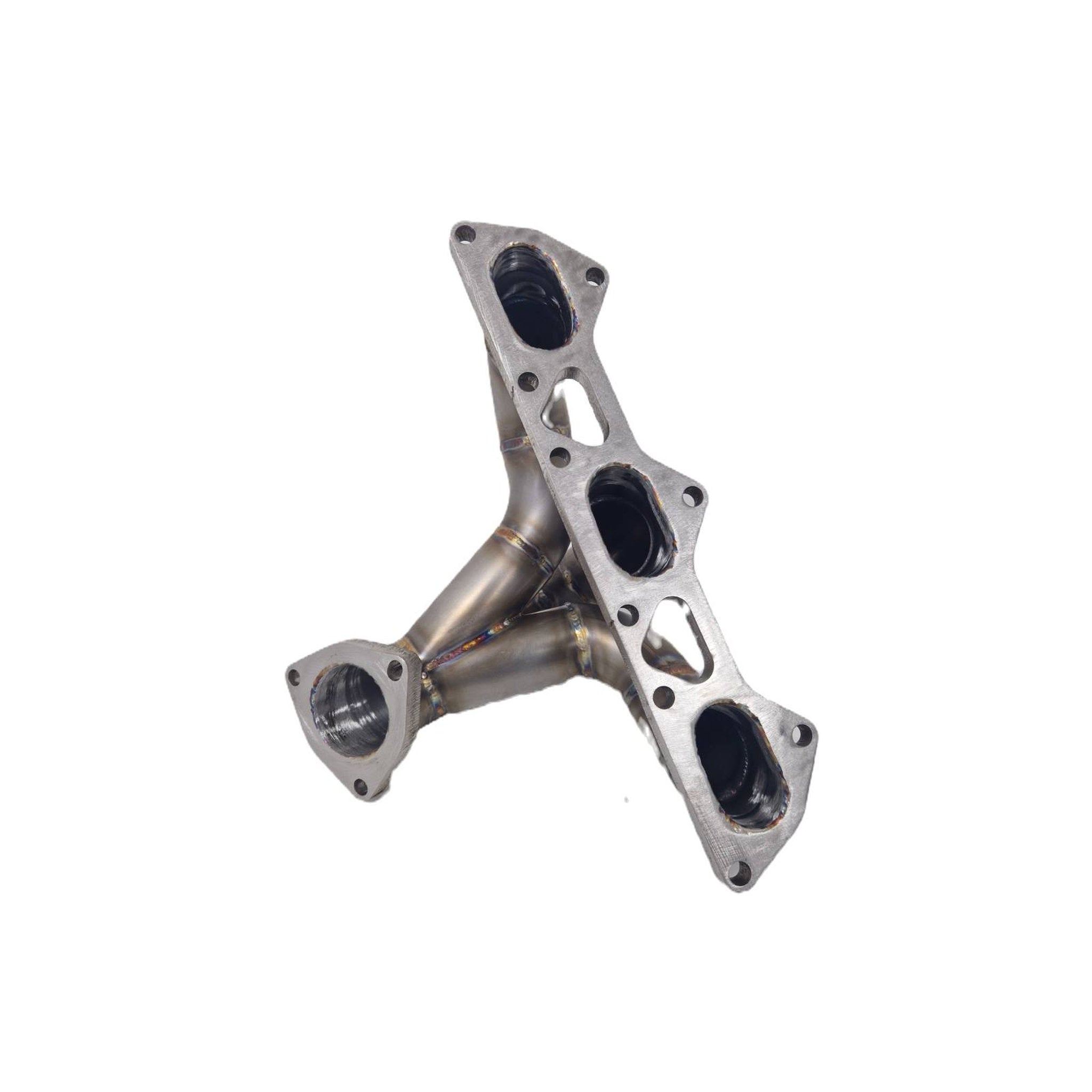 Exhaust manifold set stainless steel. Porsche 997.1 turbo / 997.1 GT2