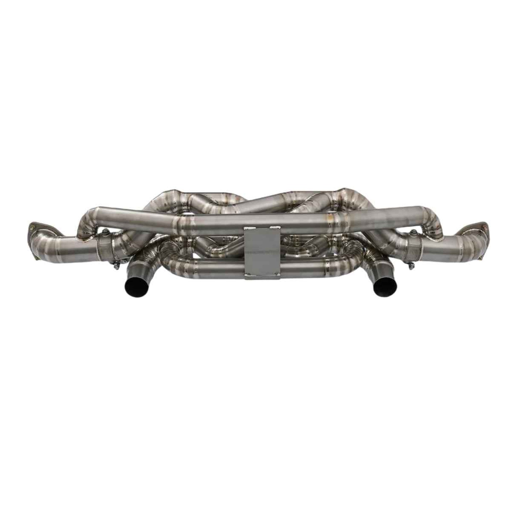 Sportauspuffanlage mit Bypass-Z-Rohr, Titan – Ninemeister – Porsche 718 Boxster / Cayman