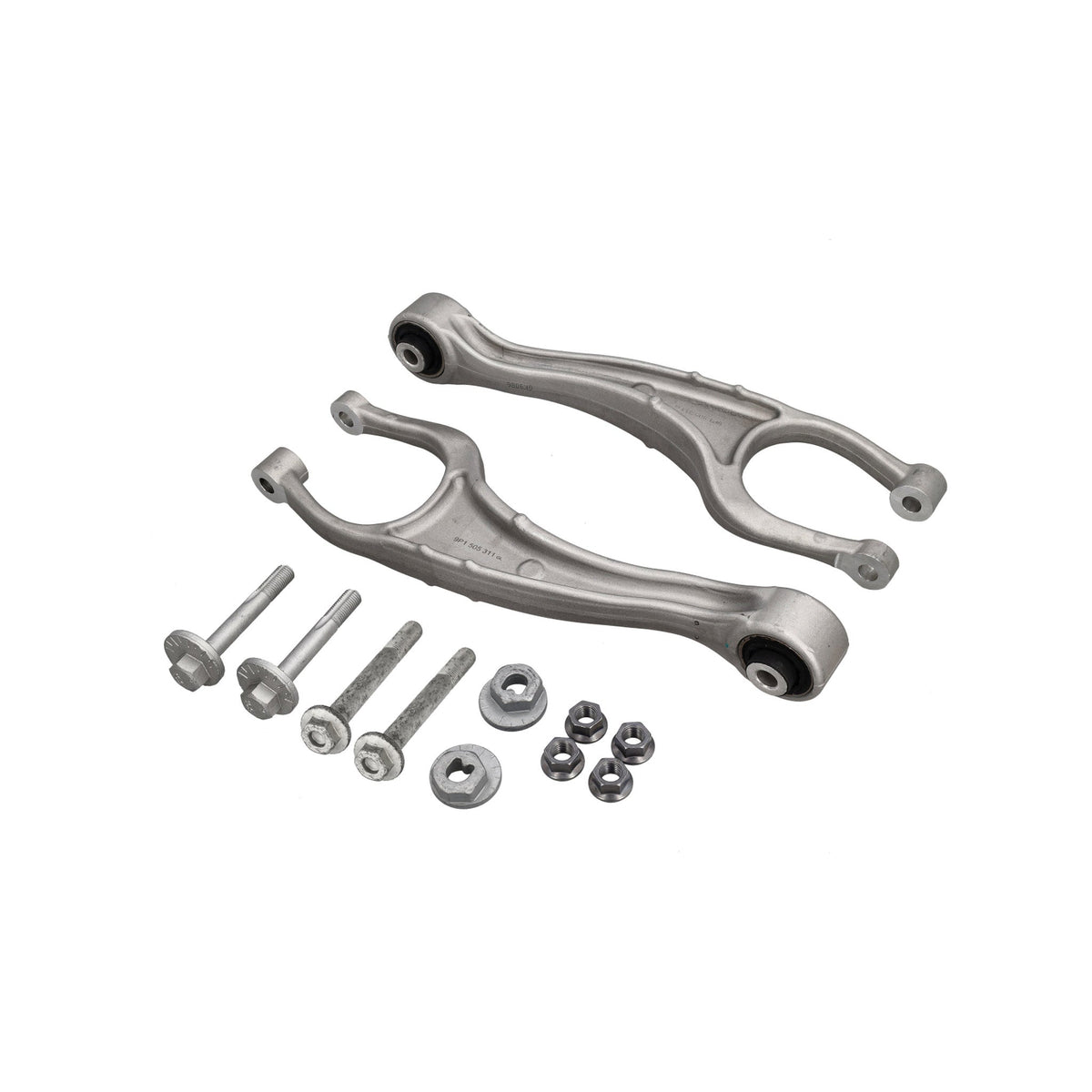 Rear wishbones and bolts, lower. Porsche 991