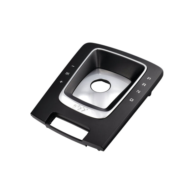 PDK Gear Selector - Black/Galvanized Silver with "911" Lettering - for Porsche 991-2 Carrera & Turbo 2017-2020