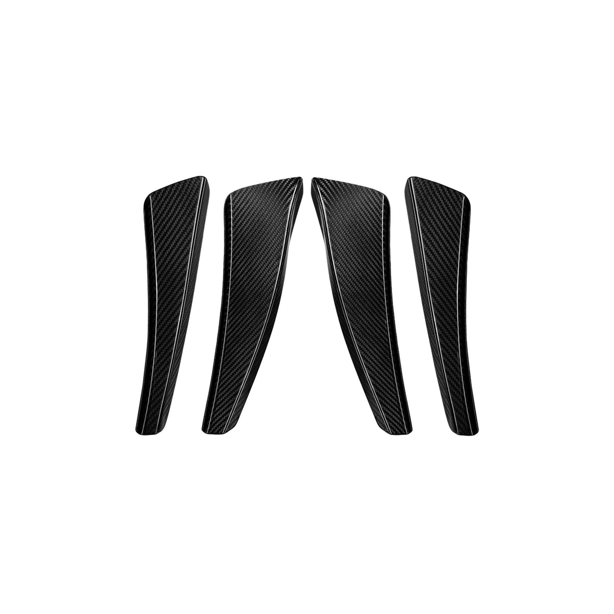 Canard-Kit für vorderer Stoßfänger aus Carbon. Porsche 991.1 GT3 / GT3RS