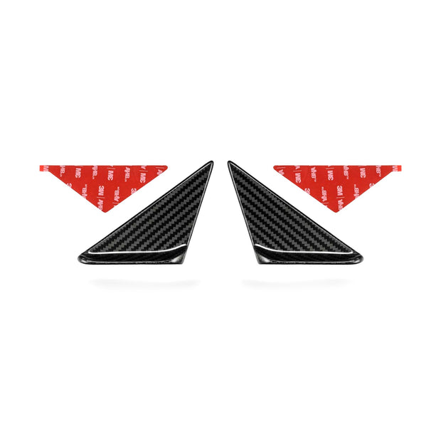 Anti-Buffeting Carbon Fiber Wind Deflector Set Porsche 992