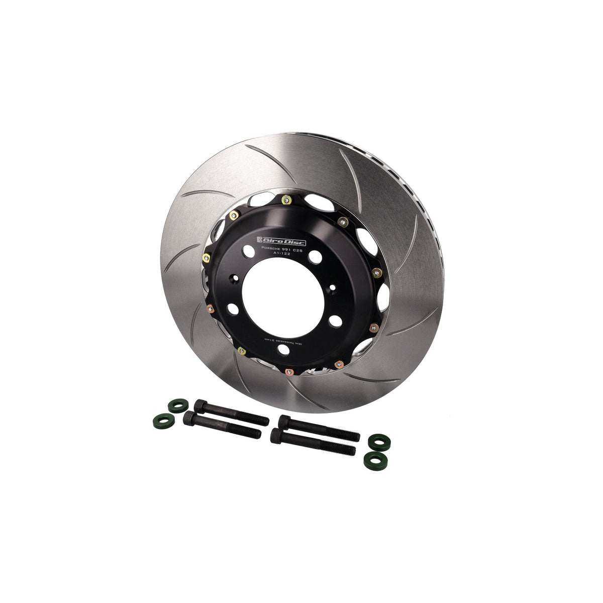 Bremsscheibe / Rotor geschlitzt 2-teilig VORNE 991 C2S / 991 C4S
