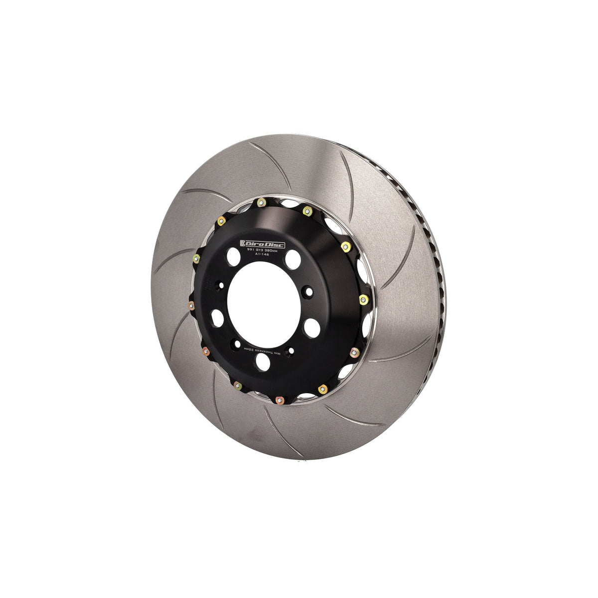 Bremsscheibe / Rotor geschlitzt 2-teilig VORNE 991 GT3