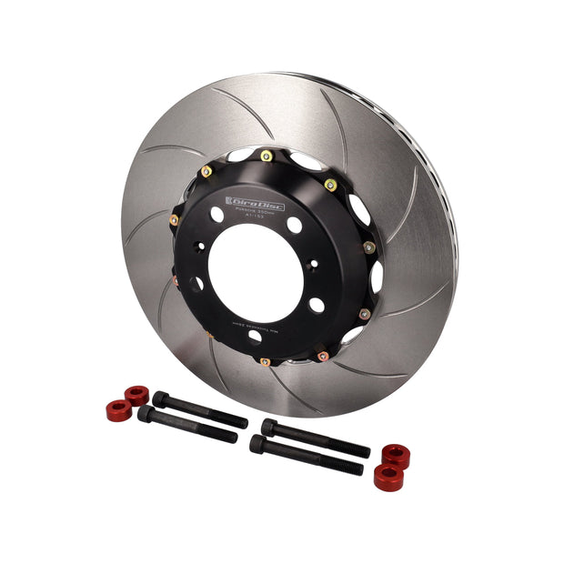 Brake Disc / Slotted Rotor 2-Piece FRONT 997.2 C2/C4 / 981 Boxster S / 981 Cayman S