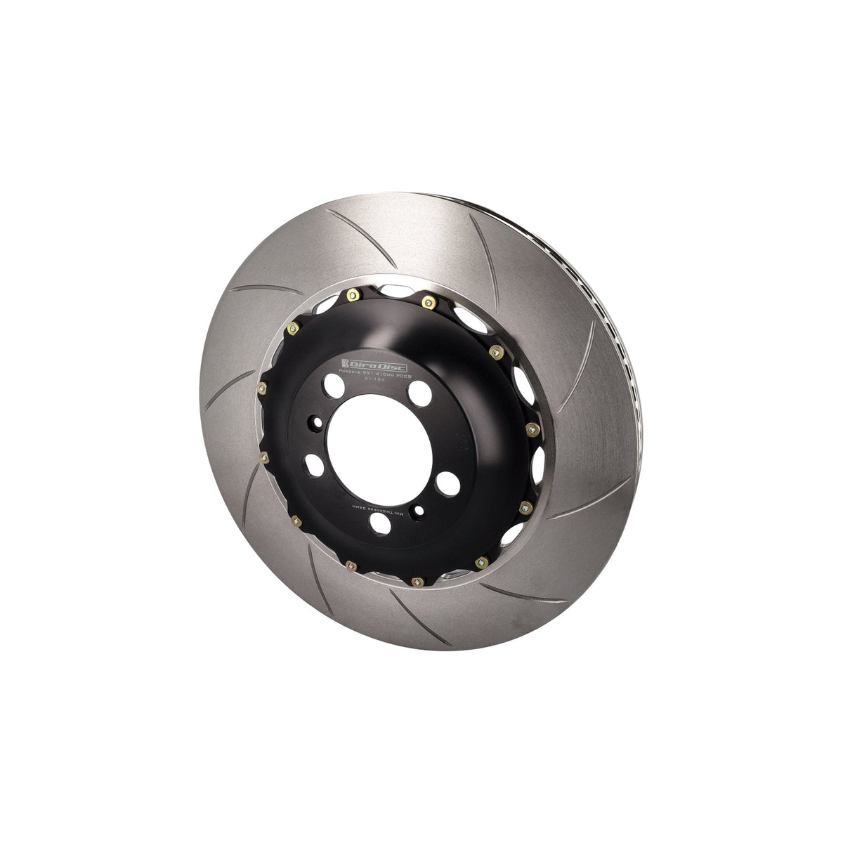 Bremsscheibe / Rotor geschlitzt 2-teilig VORNE 991 GT3 mit PCCB