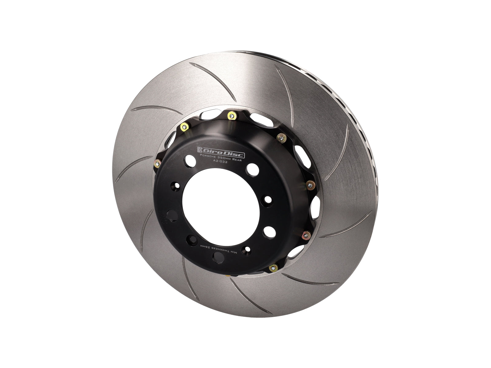 Brake Disc / Rotor Slotted 2-Piece REAR 996 / 997.1 / 997.2 / 991 / 992