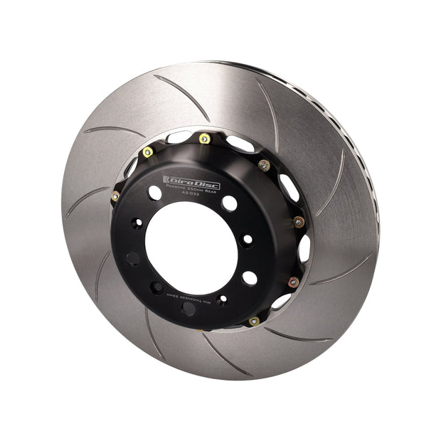 Bremsscheibe / Rotor geschlitzt 2-teilig HINTEN 996 / 997.1 / 997.2 / 991 / 992