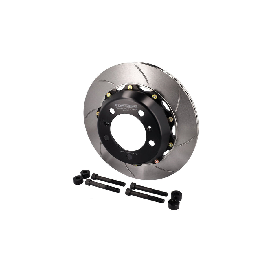 Brake Disc / Slotted Rotor 2-Piece REAR 981/718 Boxster/Cayman – GiroDisc