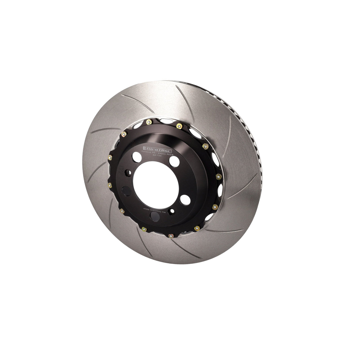 Brake Disc/Brake Rotor Slotted 2-Piece REAR 991 / 992 GT3 / GT4RS with PCCB