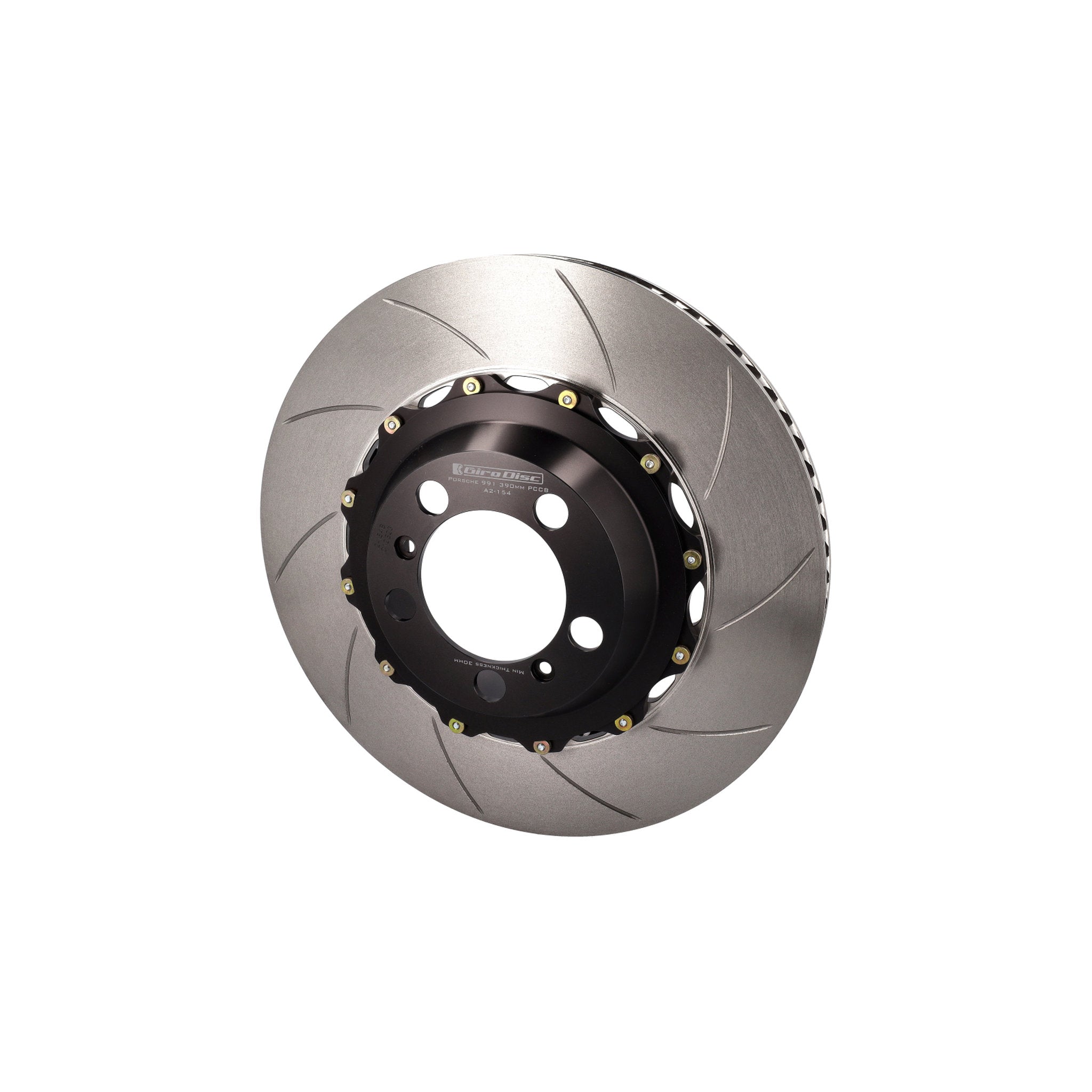 Brake Disc/Brake Rotor Slotted 2-Piece REAR 991 / 992 GT3 / GT4RS with PCCB