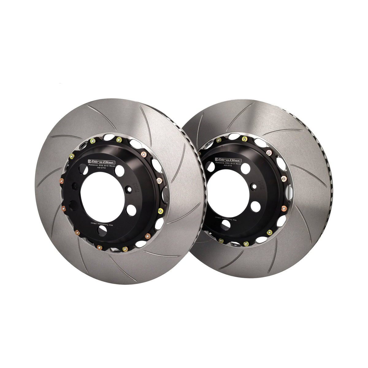 Bremsscheibe / Rotor geschlitzt 2-teilig HINTEN 992 GT3 exkl. PCCB / 718 GT4 RS