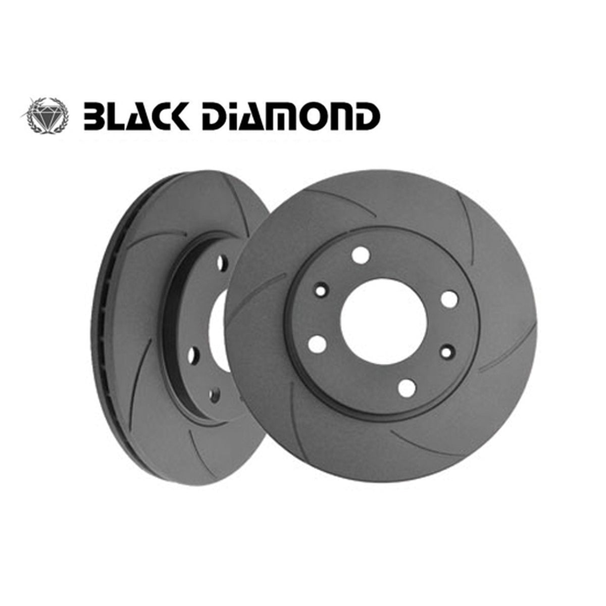 Black Diamond 6 Grooved Performance Bremsscheiben vorne – Porsche 914 / 924