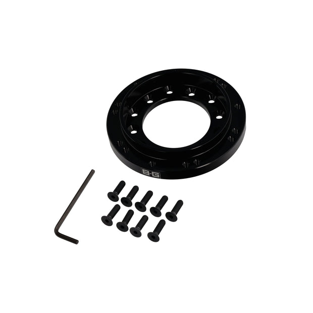 B-G Racing Lenkradadapter 6x70 / 6x74mm Lochkreis Nabe auf 9x101,6 / 6x101 Lochkreis