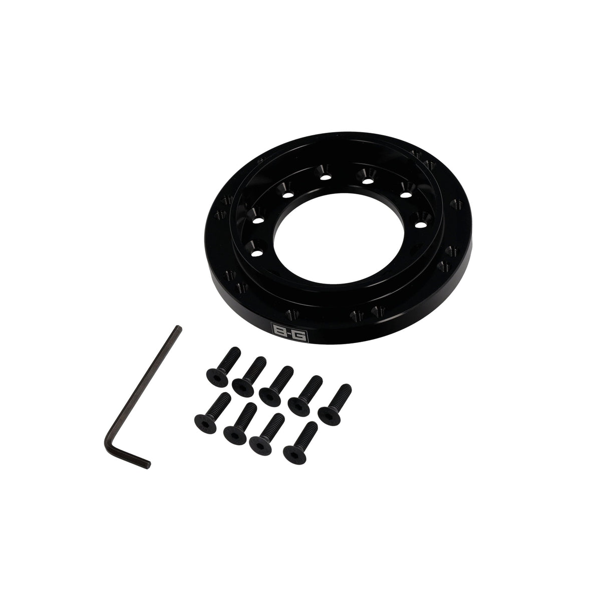 B-G Racing Lenkradadapter 6x70 / 6x74mm Lochkreis Nabe auf 9x101,6 / 6x101 Lochkreis | Porsche 968 | OEM / Erstausrüsterqualität